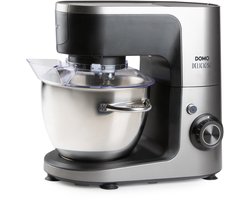 DOMO Keukenrobot “Delicioso" - Keukenmixer – Keukenmachine – 1200W – RVS Kom 4,5L – Incl. 10 Accessoires
