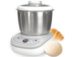 Elektrische deegroerder met 7 liter capaciteit en fermentfunctie voor brood- en pizzadeeg