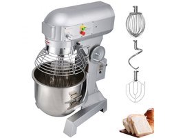 Elektrische Planetaire Mixer - Commerciële Deegmixer en Keukenmixer - 30 L - 1100 W - 220 V - 3 Snelheden