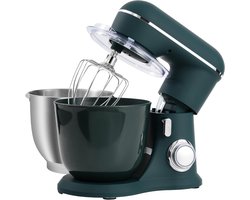 Florixa® Mixer met mengkom - Mixer - Mixer met mengkom keukenmachine - Groen - ‎22cm x 36cm x 33cm