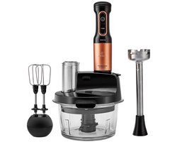 Karaca 000001000006180004 keukenmachine 2500 W Zwart, Koper