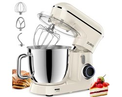 Keukenmachine 1300 W met 5.5L kom en stille fermentatiefunctie