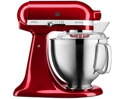 KitchenAid Artisan 5KSM185PS - Keukenmachine - Rood