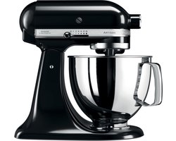 KitchenAid Artisan KSM175PSEOB - Keukenmachine - Onyx zwart