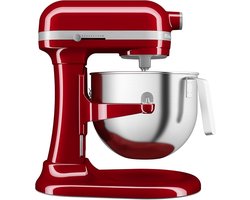 KitchenAid keukenmachine - Artisan - In hoogte verstelbare kom - 375 W - Krachtig met 11 snelheden - 4 Roestvrijstalen accessoires - 6,6L - Empire Red
