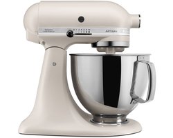 KitchenAid Keukenmachine - Artisan - Keukenrobot met 3 accessoires en kom van 4,8 L uit roestvrij staal - 300 W - Milkshake