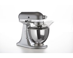 Kitchenaid Keukenrobot 5KSM95PSECU 4,3L - Contour silver - 3 menghaken