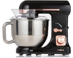 Krachtige 3-in-1 Keukenmixer met 1000W, 6 Snelheden en Planetaire Menging