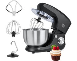 Krachtige Keukenmachine met Schuine Arm en Grote RVS Kom