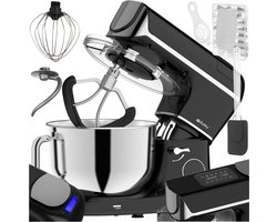 Krachtige Keukenmachine met Verwarmde Kom, Weegschaal en Timer