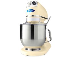 Maxima Planeetmenger 7 L Tot 2 Kg Deeg Ivoor - RVS Mengkom - 11 Snelheden - Keukenmachine - Standmixer - Keukenrobot - 7 liter