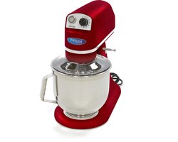 Maxima Planeetmenger 7 L Tot 2 Kg Deeg Raspberry Rood - RVS Mengkom - 11 Snelheden - Keukenmachine - Standmixer - Keukenrobot - 7 liter