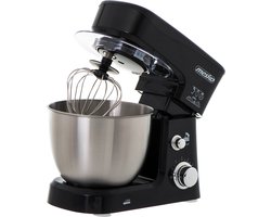 Mesko MS 4217 - Keukenmachine - Keukenrobot - Keukenmixer - 1200W - Zwart - Anti-Spatdeksel - Compleet met accessoires
