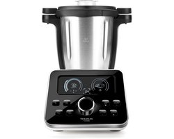 Multifunctionele Keukenmachine 1500W met Geïntegreerde Weegschaal, 31 Functies, 3.5L, 44dB, RVS Zwart