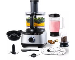Multifunctionele Keukenmachine - Groentesnijder- Hakmolen - Blender - Snijmachine - 1300W