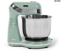 RFWR® Keukenmachine 250W met 3L Kom en 6 Snelheden voor Desserts en Gerechten