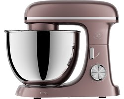 Royal Swiss® – Keukenmachine 2000W – 8.5L RVS Mengkom – Planetair Mengsysteem – 6 Snelheden – Koffie / Roségoud