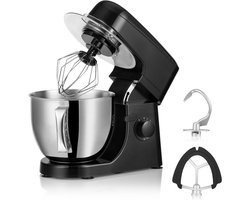 RVV® Mixer met Mengkom - Keukenmachine - Kneedmachine- Zwart- 31cm x 22cm x 36cm