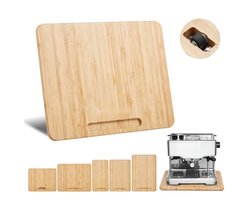 Schuifplank voor keukenapparaten - Rolplank - 26,7 x 33 cm - Rubberen Wielen - Holle Handgreep - Eenvoudig Schoon Te Maken - Voor Koffiezetapparaat en Keukenmachine