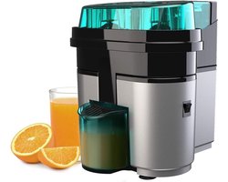 WNHB® Elektrische citruspers automatisch - Sinaasappelpers 90W - Citruspers met opvangbak 0.5L