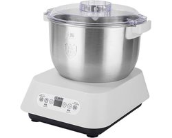 Zyrex® Deegmachine - Elektrische Deegmixer - Keukenmixer - 7L - 25 tot 38 Graden- Wit - 31cm x 26cm x 30cm