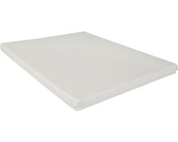 Babymatras Basic - 73x93x5cm - polyether en polyester - Emob - Babymatrassen - Wit - Polyether; Polyester - Babymatrassen -