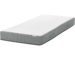 BELIANI DRIFT - Pocketveringmatras stevig - Wit - 90 x 200 cm - Pocketveren