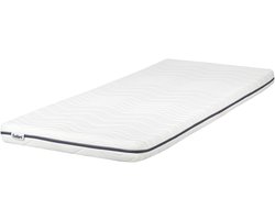 BELIANI PETITE - Schuimmatras - Wit - 80 x 200 cm - Polyester