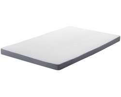BELIANI PICCOLO - Schuimmatras - Grijs - 80 x 200 cm - Polyester