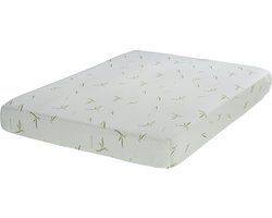 Koudschuim Matras - Kindermatras 160x70x8 cm - Wit Bamboe Tijk - Viking Choice