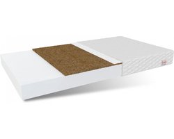 Matras - 200x90x8 cm - koudschuim - met antiallergische kokos laag