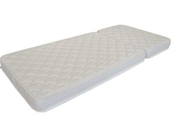 Verlengbare matras Jumper 90x160>200cm - koudschuim - Emob - Matrassen - Wit - Polyester; Polypropyleen; Koudschuim