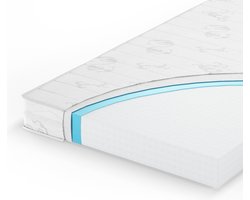 Vitalispa Kinder matras – 80 x 160 cm Wit