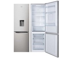 Amica AFN8322DX - No*Frost Koel-Vriescombinatie - Waterdispenser 2 l - 322 l - Roestvrijstaal - 185.5 cm Hoog - 60 cm Breed