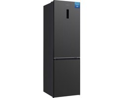BONN388-NFD-040ADG - Koelvriescombinatie Vrijstaand - A-Label - 377L - No Frost - Dark Grey