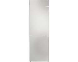 Bosch KGN362LBF - Serie 4 - Koel-vriescombinatie - Total no Frost; Nooit meer ontdooien - VitaFresh XXL 0°C: houd etenswaren langer vers met extra ruime vershoudlades- Energielabel B - RVS look