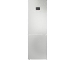 Bosch KGN367LDF - Serie 4 - Koel-vriescombinatie - Zeer stil - Energielabel D - Total No Frost: Nooit meer ontdooien - RVS- VitaFresh XXL 0°C: houd etenswaren langer vers met extra ruime vershoudlades