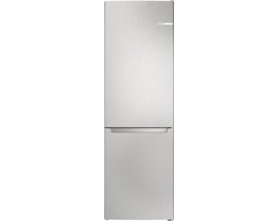 Bosch KGN36NLEA - Serie 2 -Koelkast - Koel-vriescombinatie - Total No Frost: Nooit meer ontdooien - PerfectFit zet je koelkast strak tegen de wand of in een nis -Led verlichting - RVS