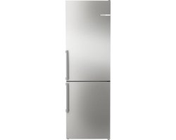 Bosch KGN36VICT - Serie 4 - Koelkast - Koel-vriescombinatie - Total No Frost - nooit meer ontdooien - RVS - Energielabel C - Zeer stil - Extra veel ruimte voor je verse etenswaren met VitaFresh