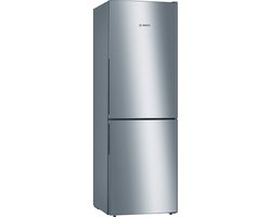 Bosch KGV33VLEA - Serie 4 - Koelkast - Koel-vriescombinatie - 176 cm - Energielabel E - Houd je versproducten langer vers met VitaFresh lade - Stil - Led verlichting RVS