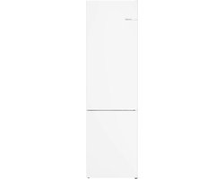Bosch Serie 4 KGN392WCF - Vrijstaande koel-vriescombinatie - Total NoFrost; Nooit meer ontdooien - Zeer stil - VitaFresh XXL 0°C: houd etenswaren langer vers met extra ruime vershoudlades - Wit