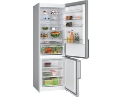 combikoelkast 70cm 440l nofrost RVS - bosch - KGN497ICT
