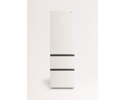 CREATE - 401L koelkast in Italiaanse stijl met Space Pro en Care+ - Gebroken wit - FRIDGE STUDIO COMBI PRO FLEX 401