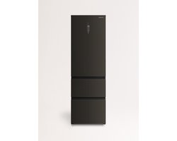 CREATE - 401L koelkast in Italiaanse stijl met Space Pro en Care+ - Zwart - FRIDGE STUDIO COMBI PRO FLEX 401