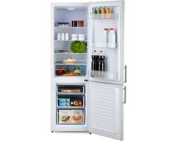 DOMO DO91308C Koelvriescombinatie - Koelkast met Vriesvak - Vrijstaand - 244L - C - Wit