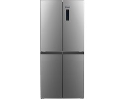 DOMO DO99504M 4-deurs Koelvriescombinatie - D - 362 L - No frost - Inox