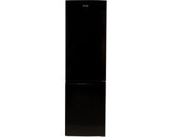 Frilec BONN265-NF-040-DBL - Koel-vriescombinatie - 5 Jaar Garantie - Energielabel D - 253 Liter - Zwart
