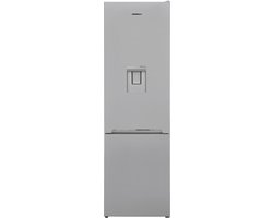 Heinner HC-V288SWDE++ Koel-vriescombinatie met Waterdispenser – 288 liter – Low Frost – LED-verlichting – Energieklasse E – Omkeerbare Deur – 5 Jaar Garantie – Zilver