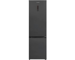 Heinner HCNF-HM377INVDGHC – Koel–vriescombinatie – Full No Frost – 377 liter – Energielabel C – Digitaal Display – 5 Jaar Garantie – Antraciet