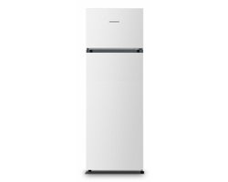 Heinner HF-HS243E++ Koel-vriescombinatie – 243 L – LED-verlichting – Mechanische Thermostaat – Omkeerbare Deur – Wit – 5 Jaar Garantie